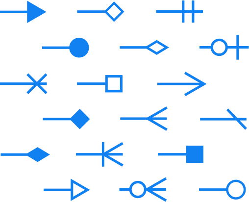 Haz diagramas de flechas