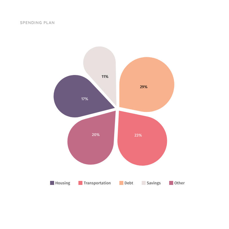 Gráfico de Anillos - Plan de Gastos